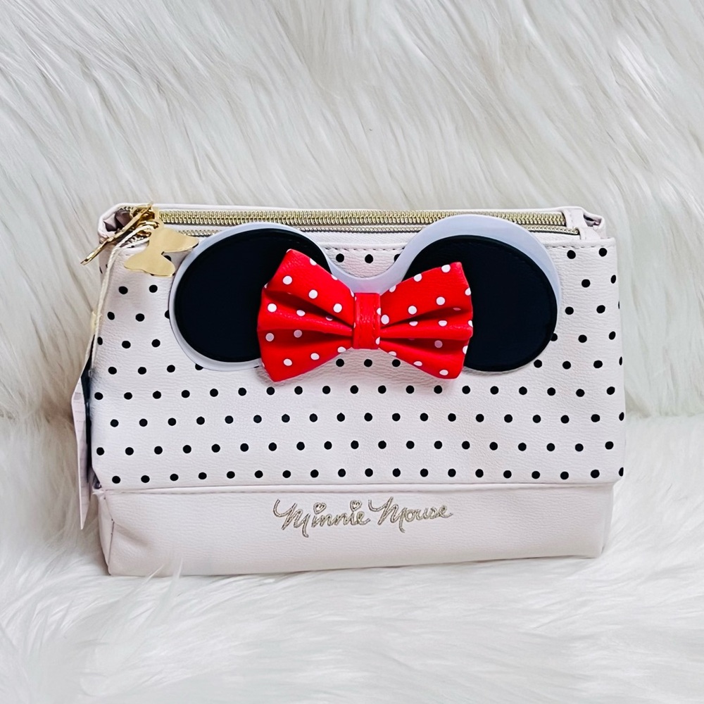 Minnie Mouse Travel Makeup Bag